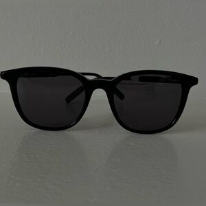 Montblanc Black Rectangle Sunglasses
